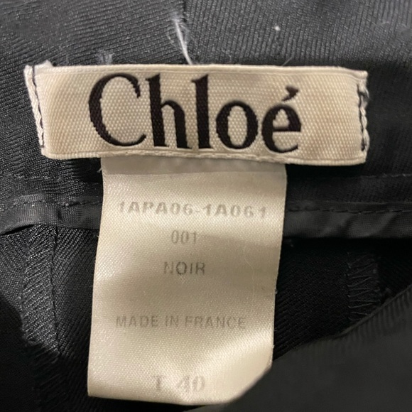 Chloe light weight wool pant french size 40 - Picture 1 of 4